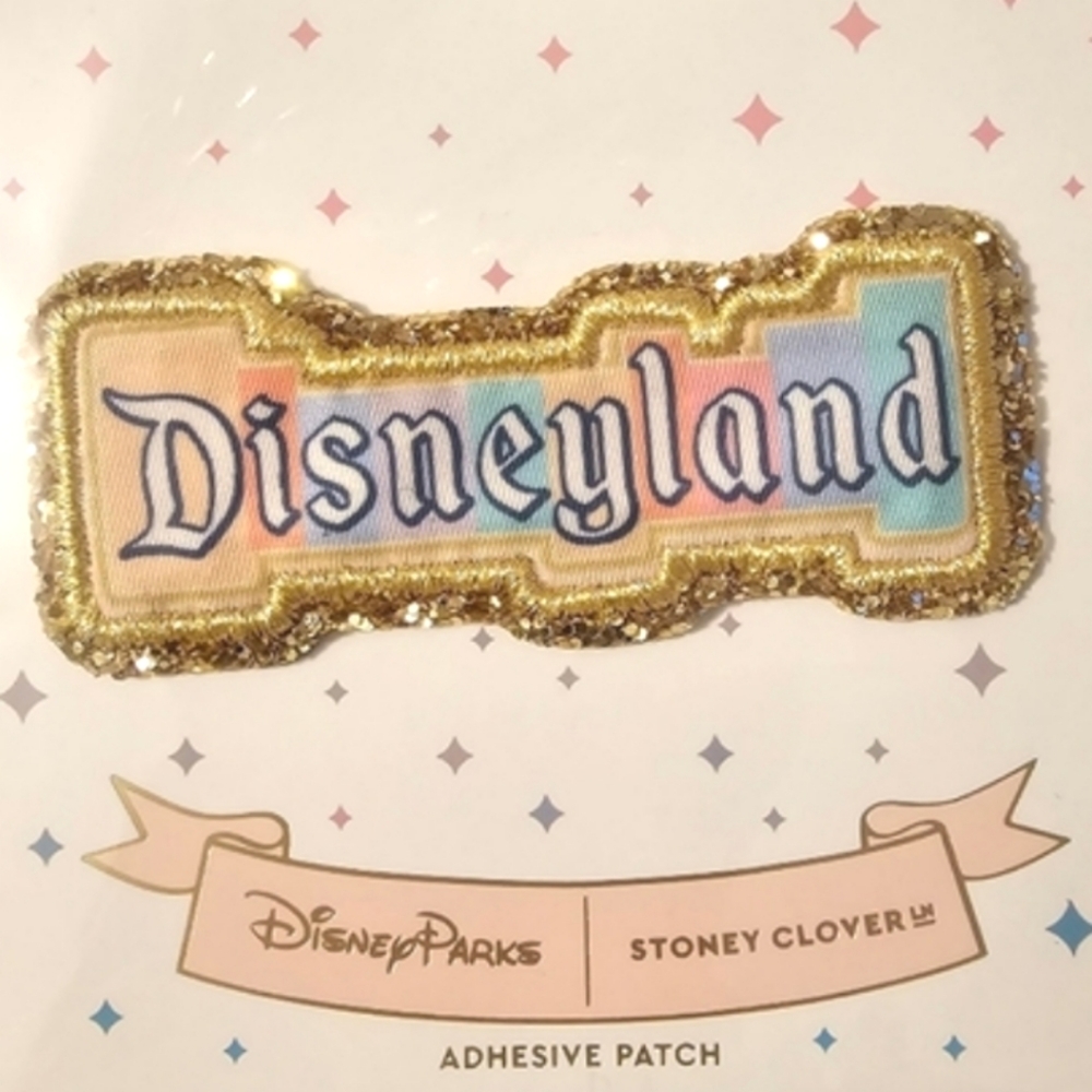 New Stoney Clover Lane Disneyland Marquee Disney Patch Pastel